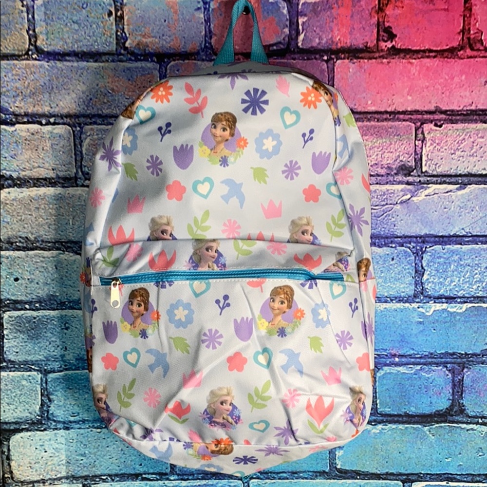 Disney Frozen Kids Backpack - Multicolor Light Blue